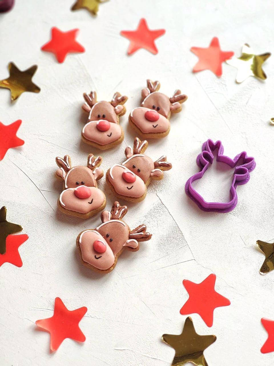 

3D формочки-вырубки для пряников "Мини-олень"