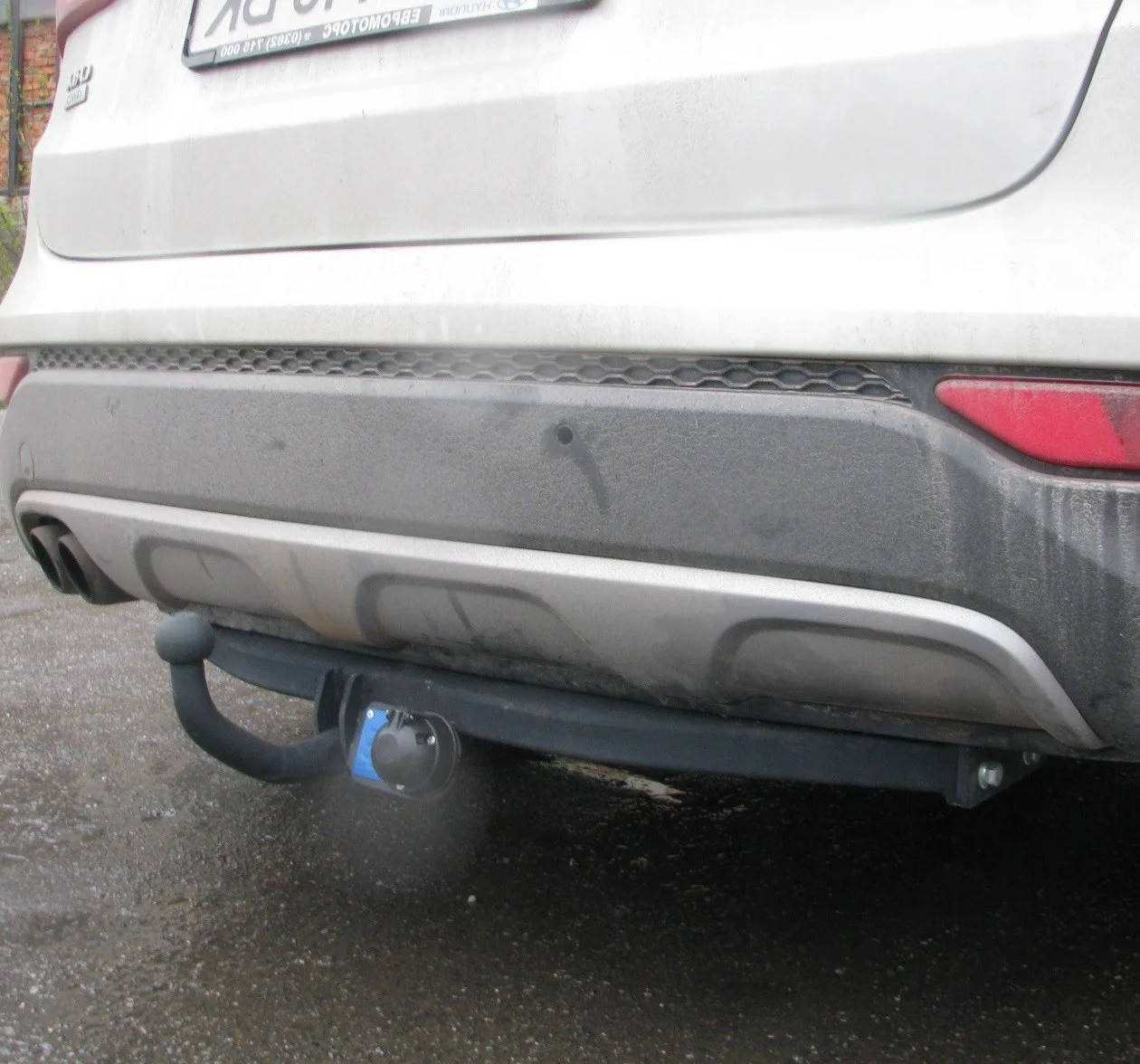 

Фаркоп на Hyundai Santa Fe 2012 - 2021 р.