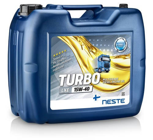 

Масло моторное минеральное Neste Turbo LXE 15W40 API CI-4,CH-4/SL (20л)
