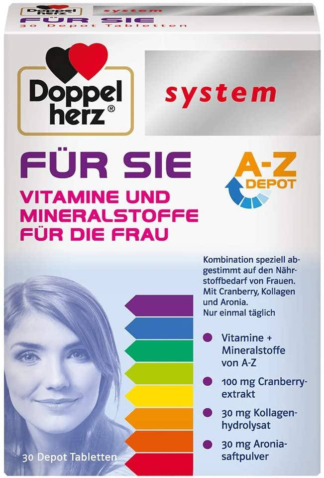 

Doppelherz System- витамины, минералы и микроэлементы - 30 таблеток