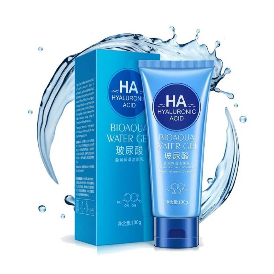 

Пенка для умывания Bioaqua Water Get HA Cleanser, 100г.