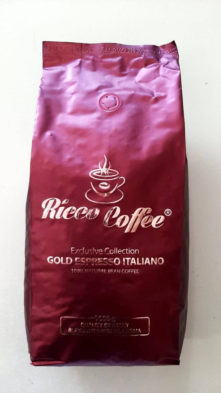 

Кофе Ricco Coffee Gold Espresso Italiano 1 кг зерновой