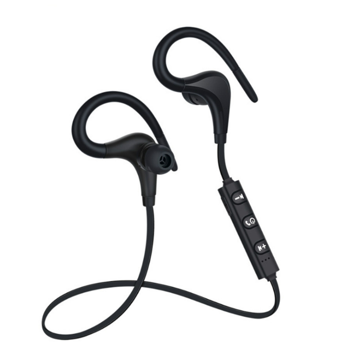 

Беспроводные вакуумные наушники bluetooth с микрофоном для бега и для спорта HEONYIRRY C309 Черные, Черный