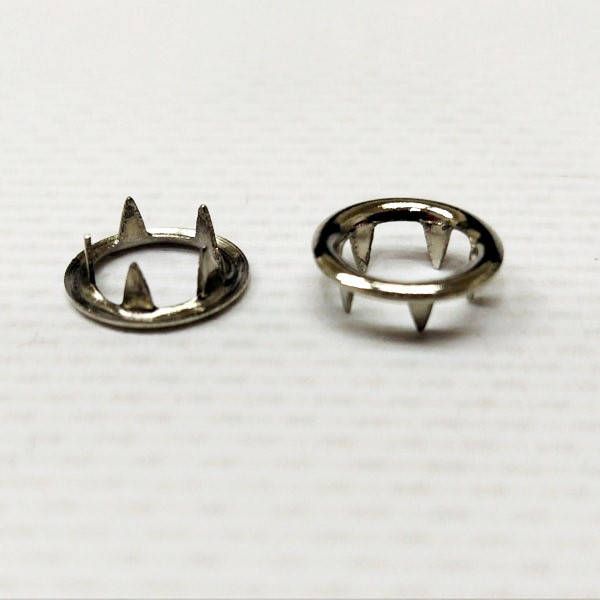 

1 часть Ё - Кнопка BABY (трикотажная) 9,5мм Никель (50шт.) (SALE-1008-1)