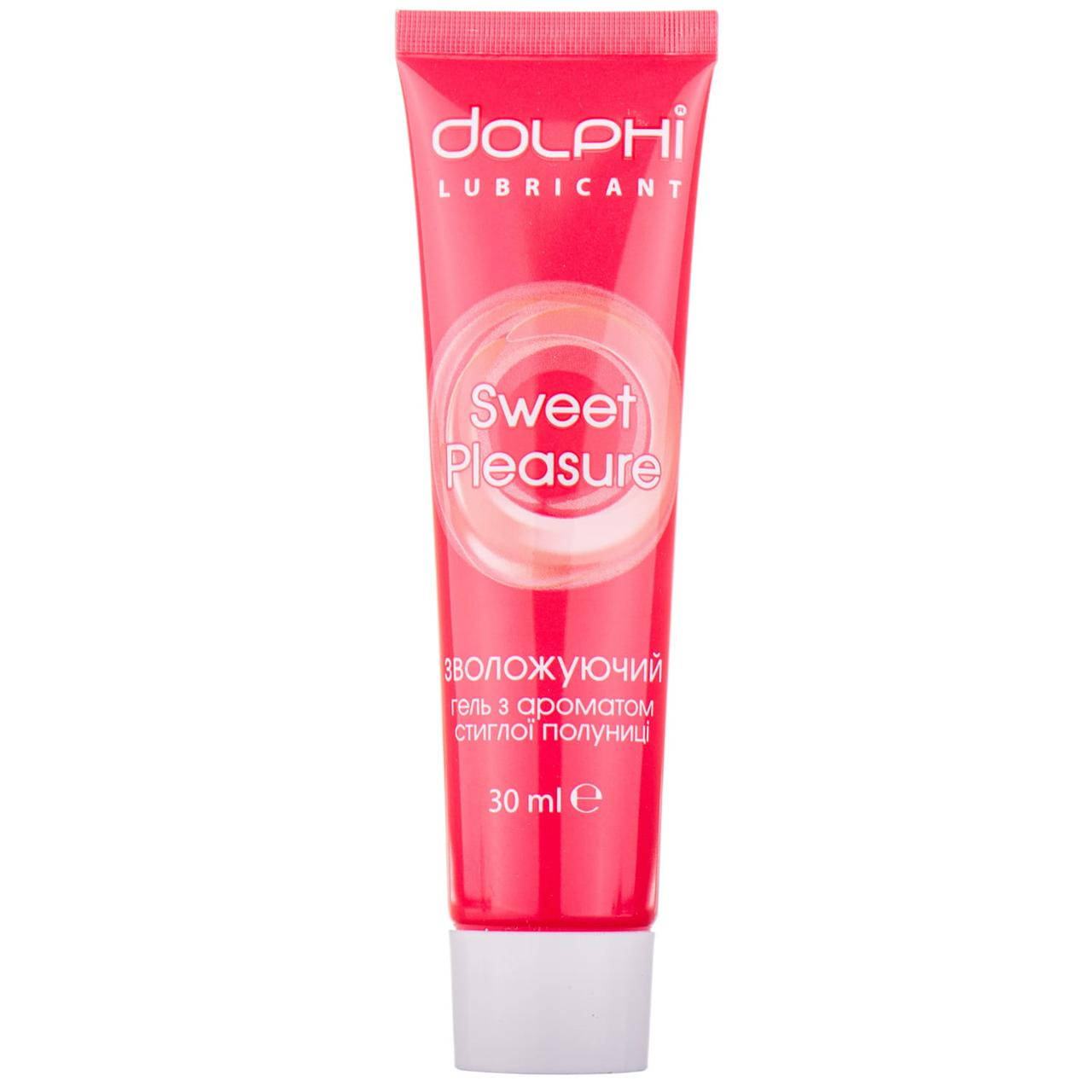 

Гель-смазка с ароматом клубники DOLPHI Sweet Pleasure, 30 мл