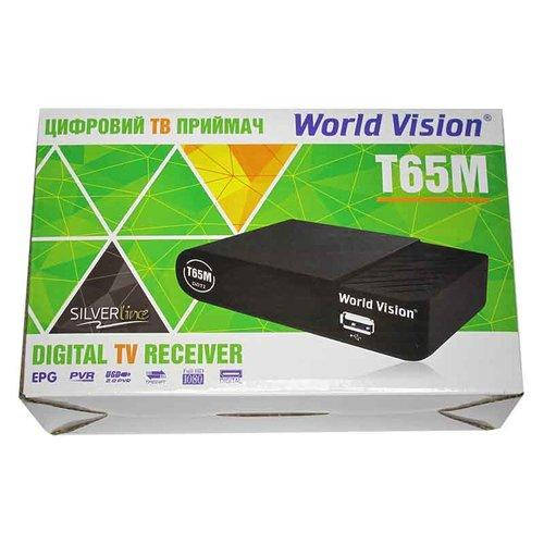 

Цифровой эфирный приемник тюнер Т2 World Vision T65M
