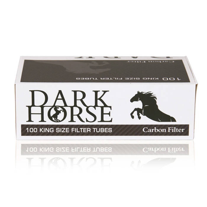 

Сигаретные гильзы с угольным фильтром DARK HORSE CARBON FILTER (в блоках по 100 штук)