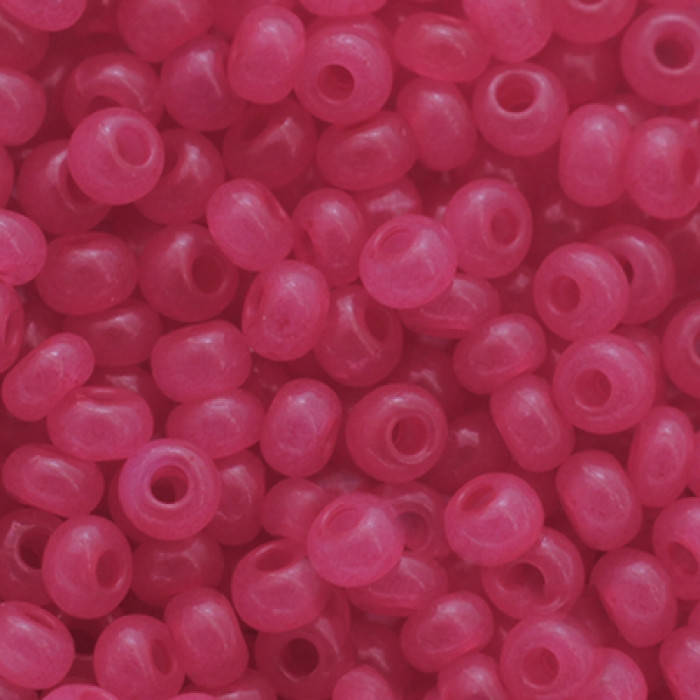 

Бисер Preciosa 10/0 Алебастр Цветной DA Отверстие Круглое Цвет: 17897 Красный 50г