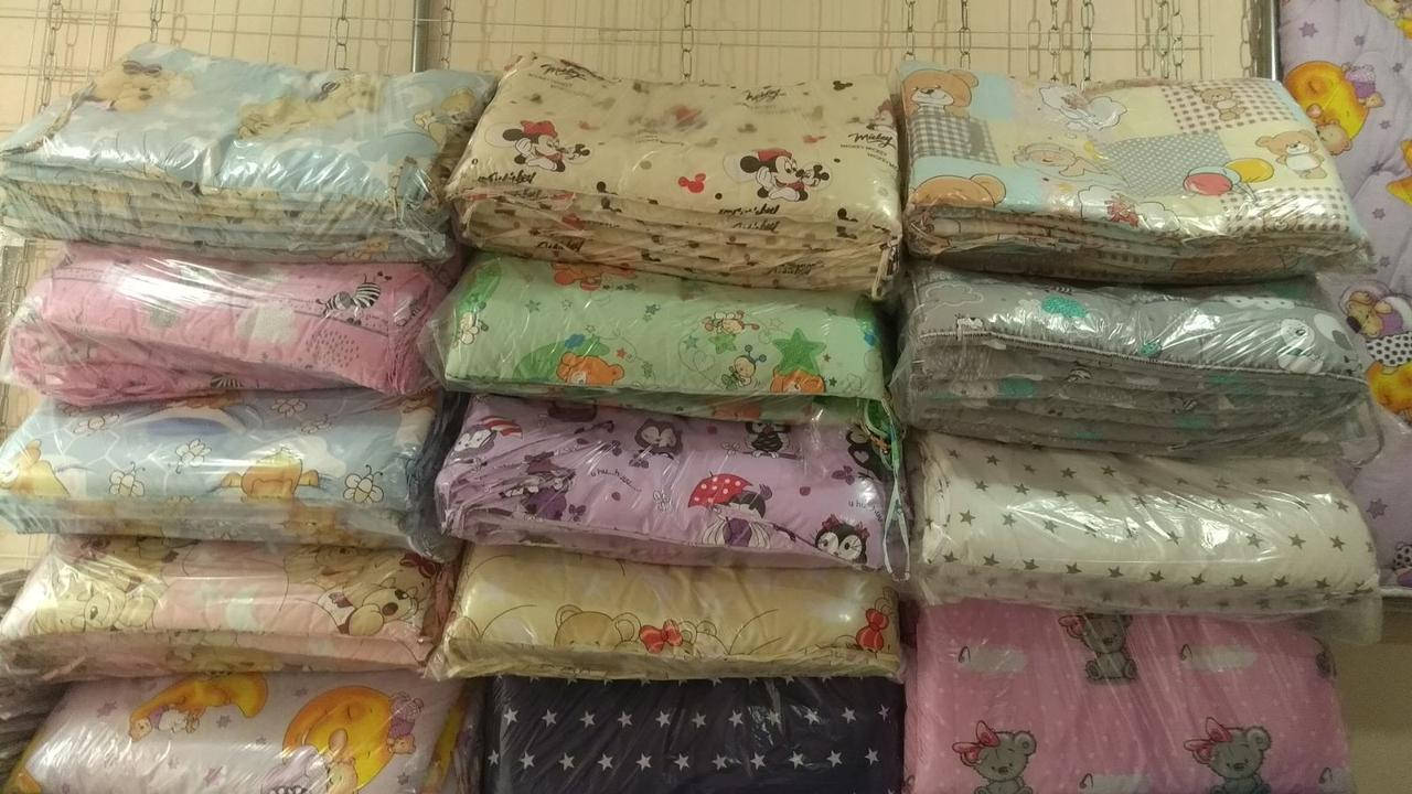 

Комплект "Защита" в детскую кроватку, расцветки в ассортименте