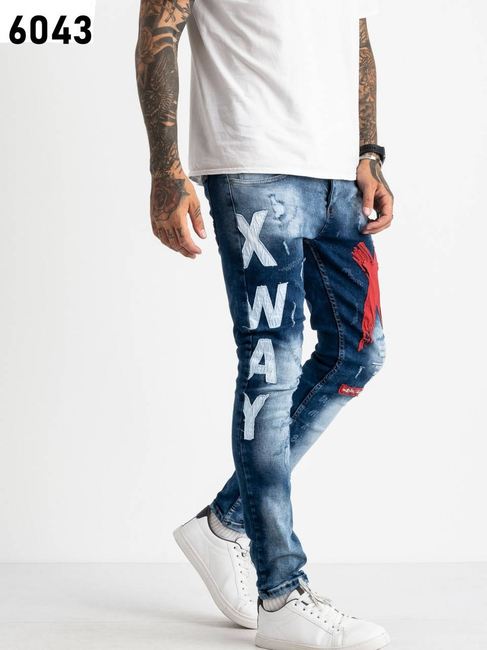 

Крутые молодежные джинсы. Размеры: 29,30,32,34,36 (маломерят на 1 размер)