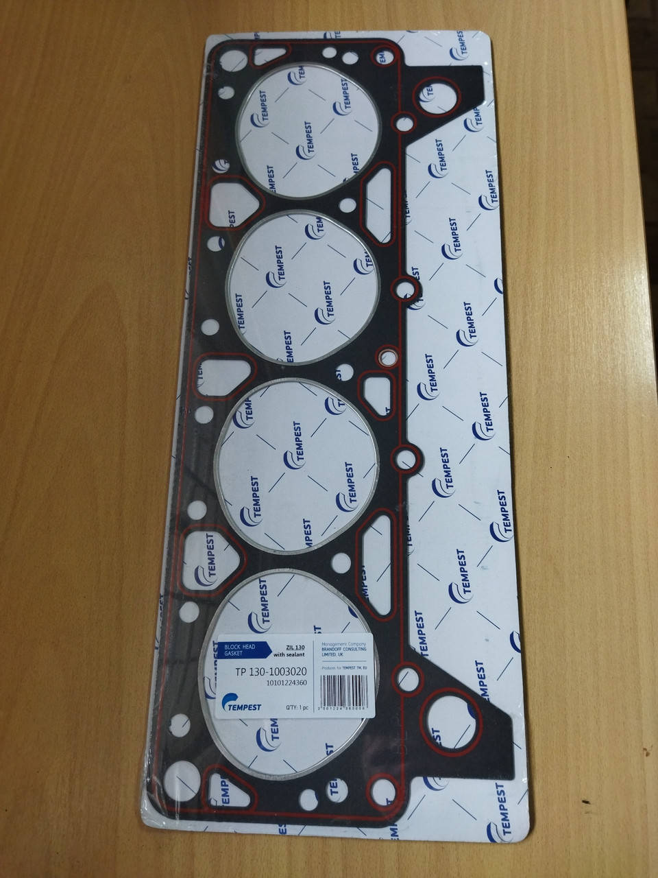 

Прокладка головки блока цилиндров ЗИЛ с герметиком