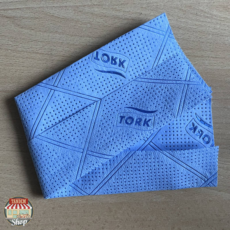 

Безворсовая салфетка TORK Industrial Low-Lint Cleaning Cloth, 324 x 390 мм