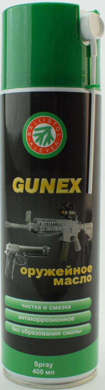 

Масло Clever Ballistol Gunex-2000 400мл. ружейное, спрей