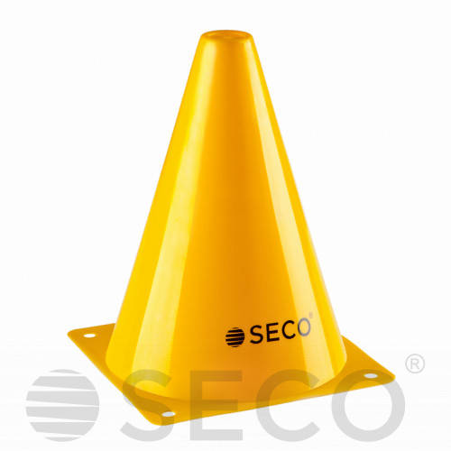 

Тренировочный конус SECO® 18 см желтого цвета