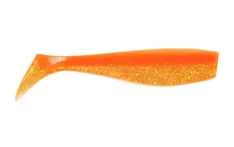 

Силиконовый виброхвост FOX 8см Swimmer #010 (orange gold) (1шт)