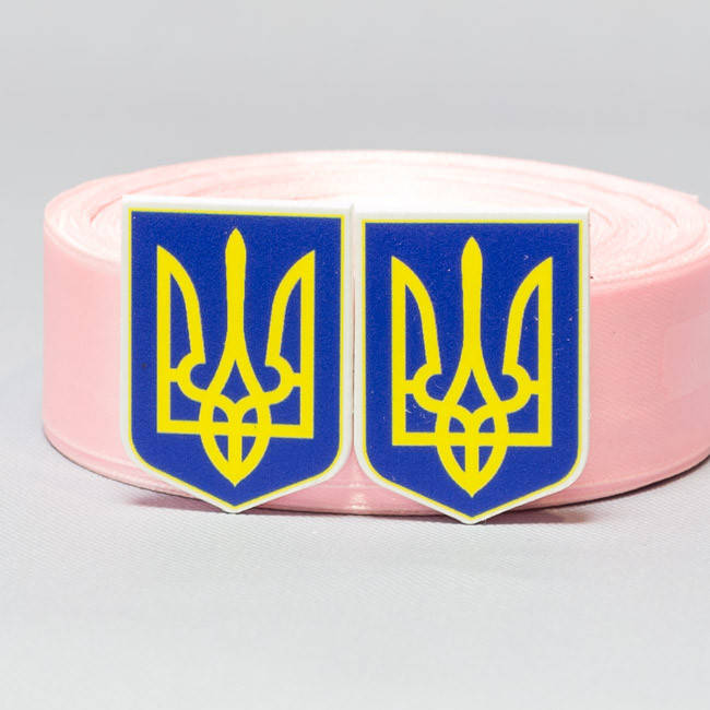 

Заготовка для значка Тризуб, Белый