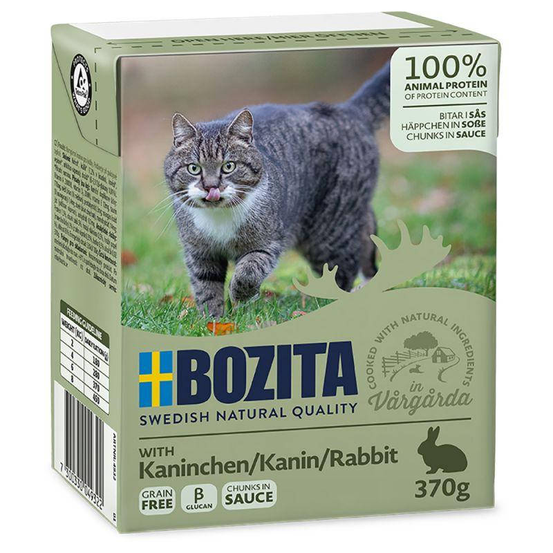 

Bozita (Бозита) корм для котов кусочки в соусе с кроликом (370г)