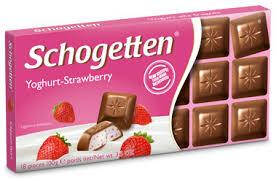 

Шоколад Schogetten "клубничный йогурт", 100 g