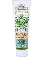 

Крем для лица Питательно-регенерирующий 100мл Зеленая Аптека