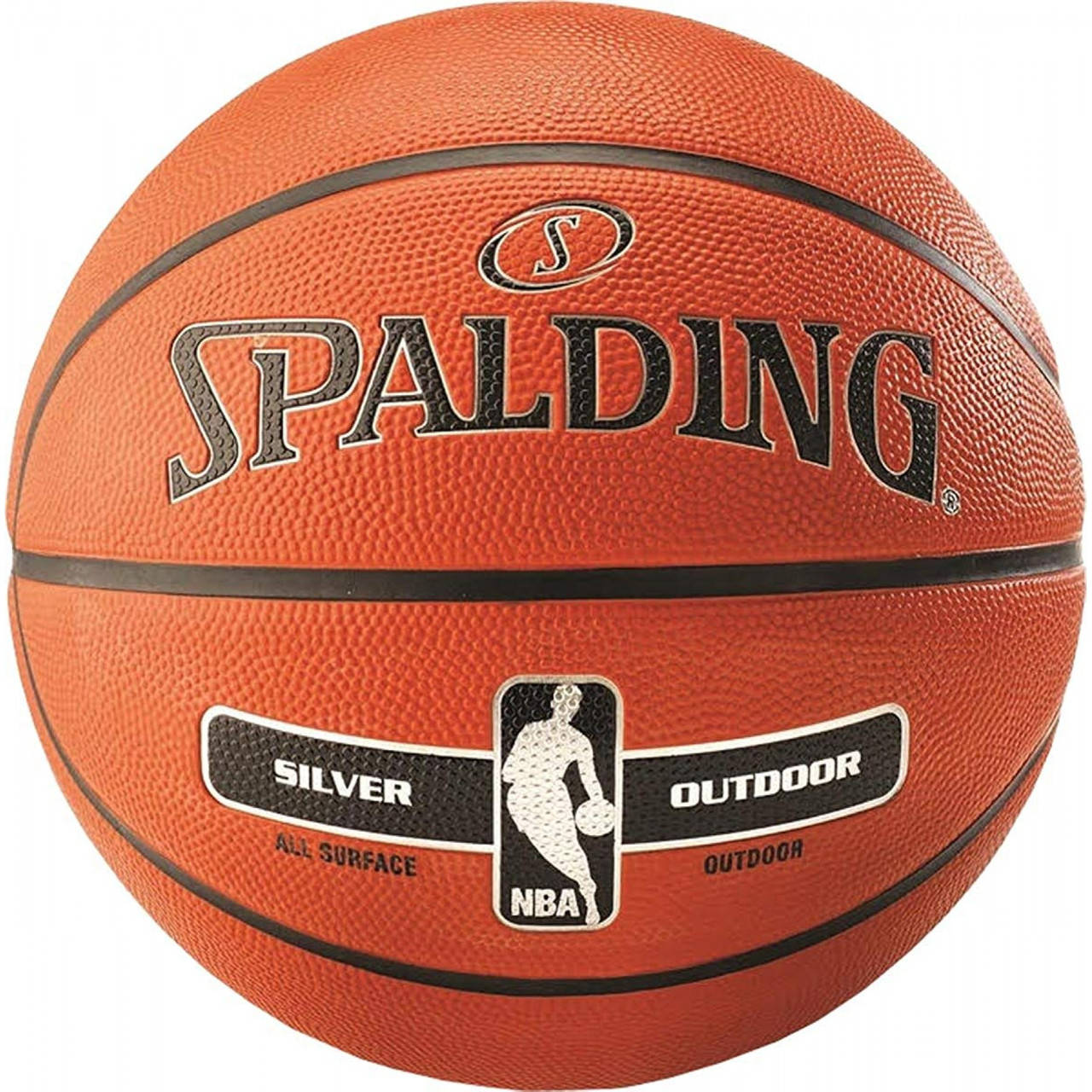 

М'яч баскетбольний Spalding NBA Silver Outdoor Size 7