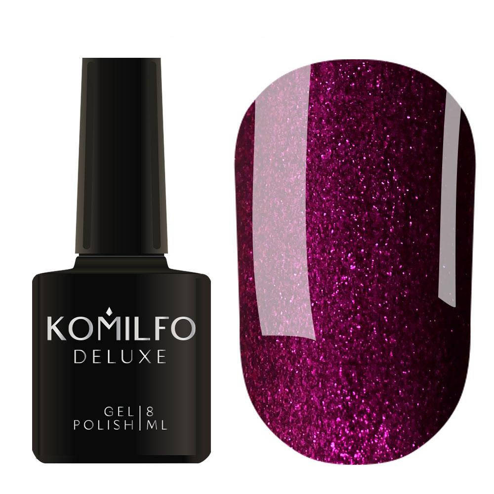 

Гель-лак Komilfo Deluxe Series №D094 (яркий сливовый с шиммером), 8 мл