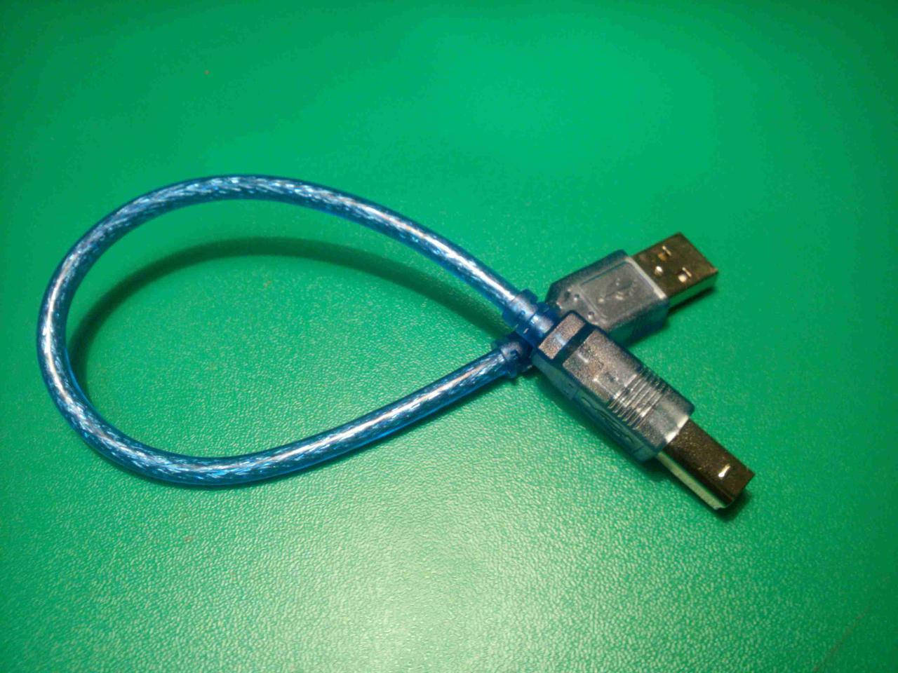 

Кабель USB AM-BM для Arduino экранированный 0.3 м