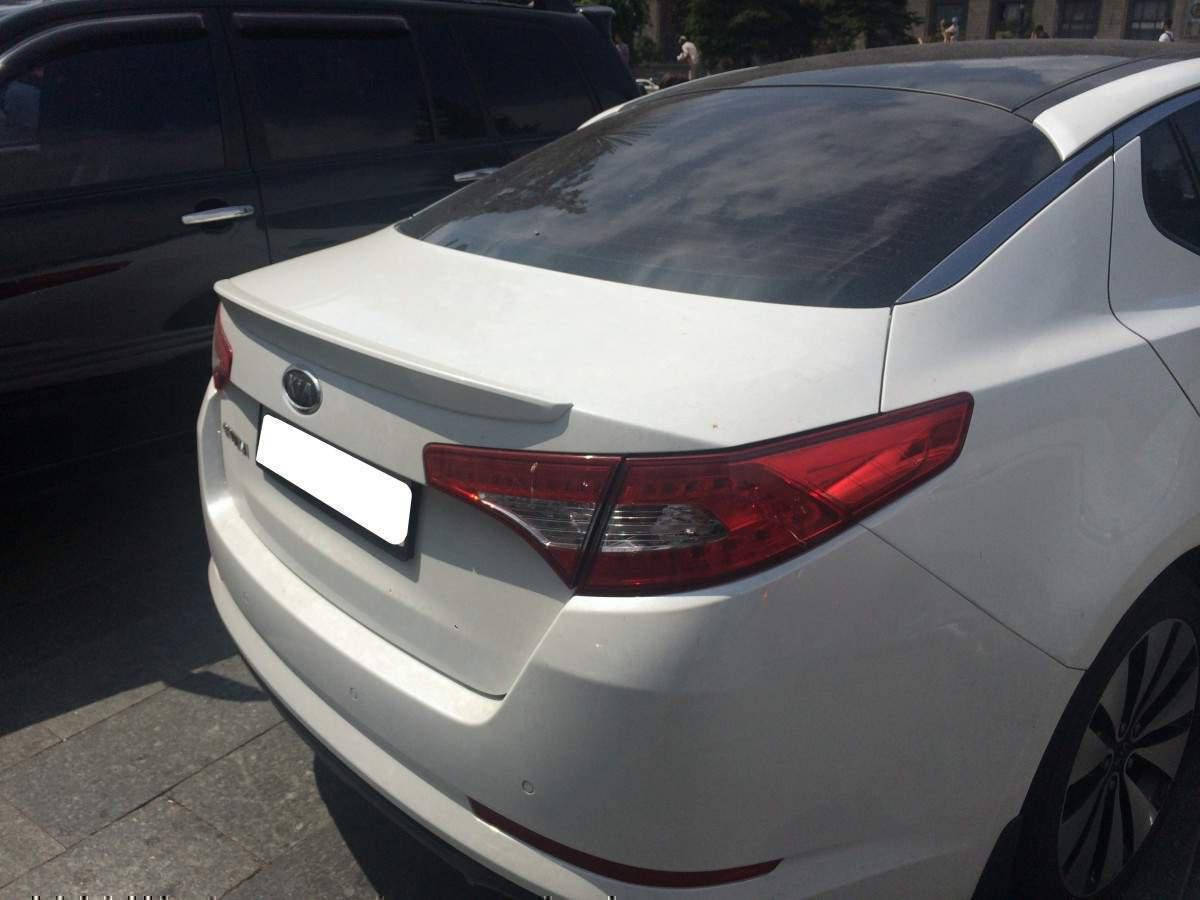 

Спойлер лип на багажник Kia Optima 2010-2013 ABS пластик под покраску