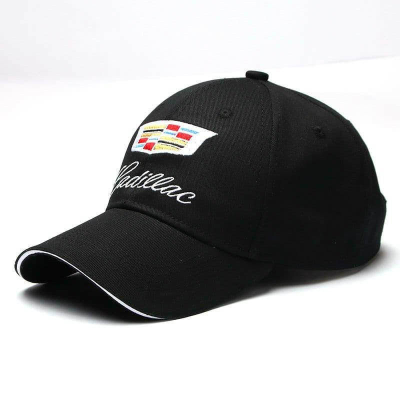 

Кепка, бейсболка "CAP COTTON" с логотипом автомобиля (CADILLAC (Черная)), Черный