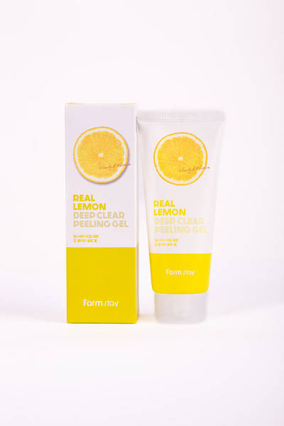 

Глибокоочищувальний пілінг-гель для обличчя FarmStay Real Lemon Deep Clear Peeling Gel