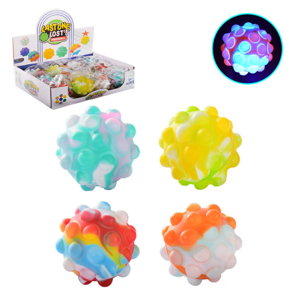 

Антистресс мячик Pop Ball Bambi AN4387 со светом