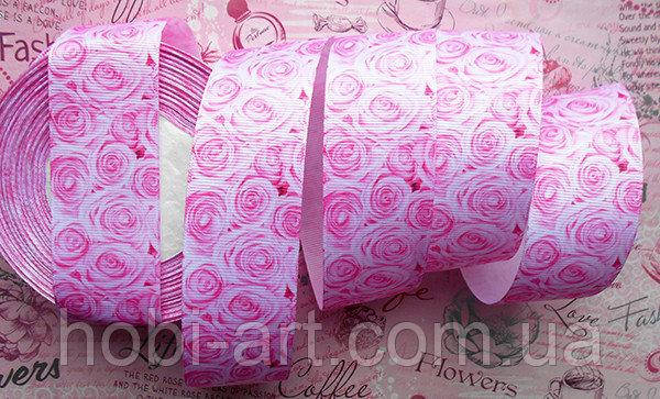 

Стрічка репсова 40мм з візерунком №02