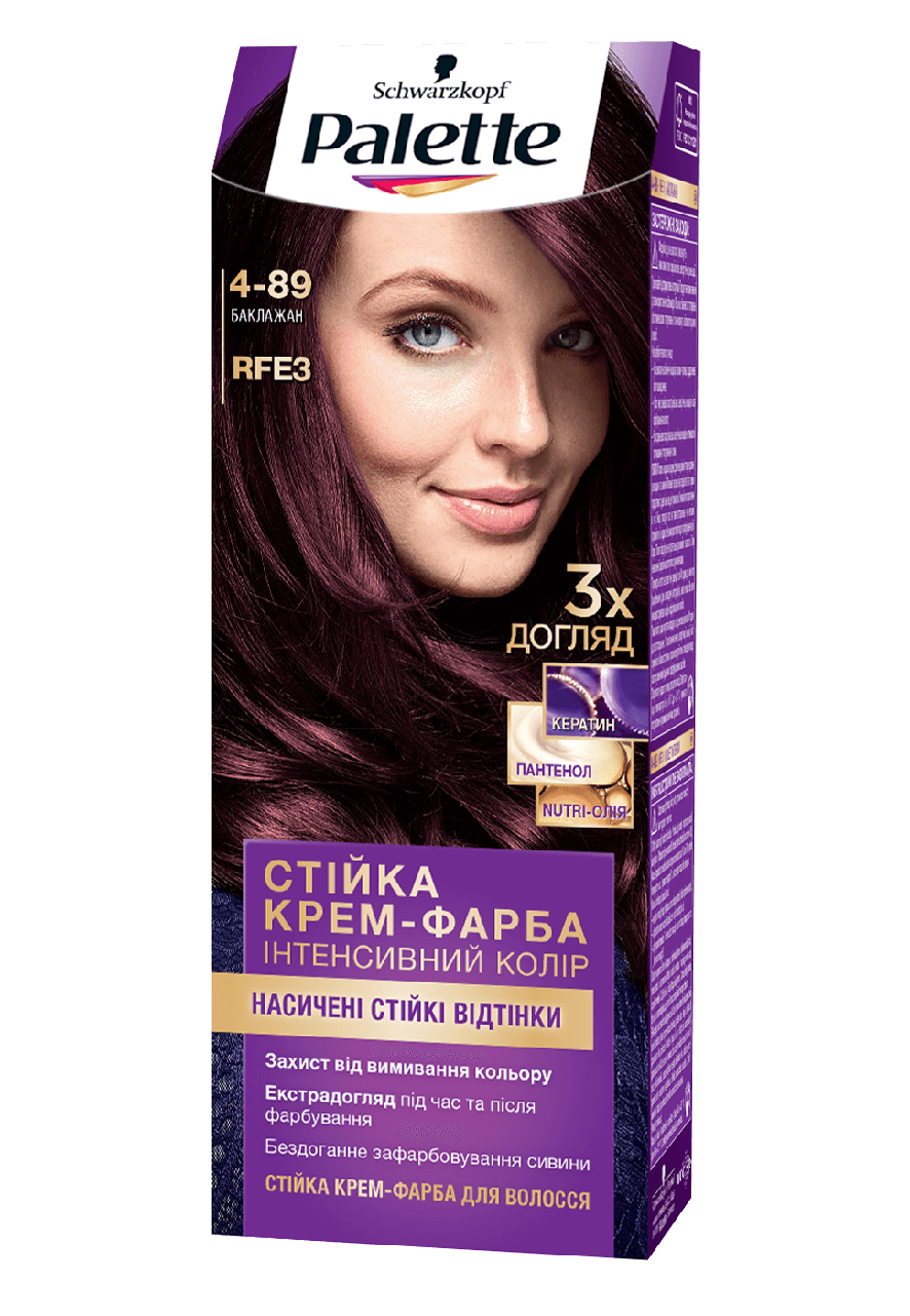 

Краска для волос Palette RFE 3 Баклажан