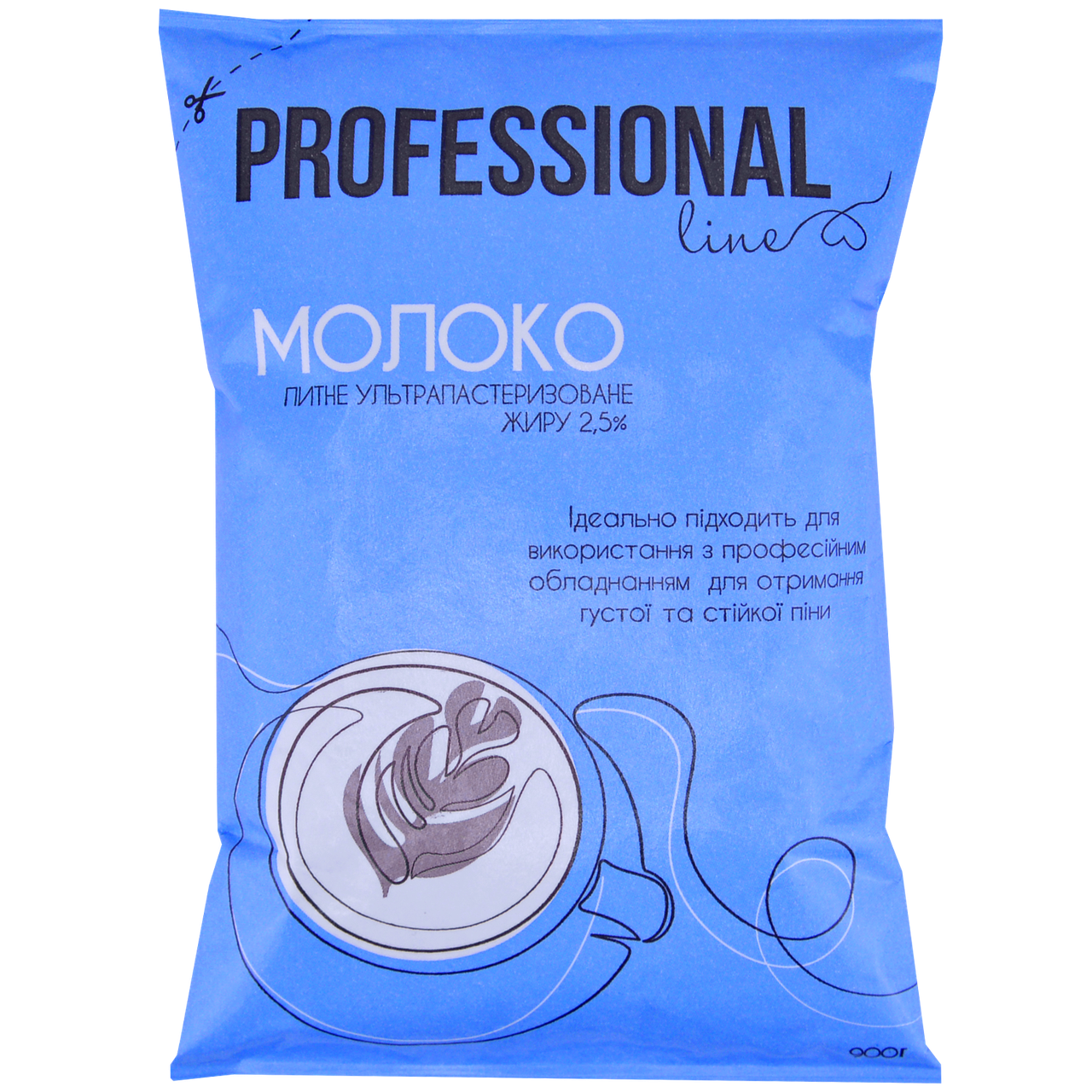 

Молоко PROFESSIONAL line 2,5% 900 мл