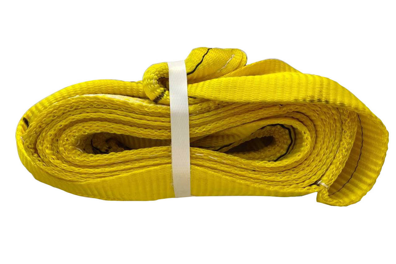 

Стропа корозащитная, динамическая, рывковая, буксировочная, трос (НЕЙЛОН) 13 тонн 3 метра (желтая)