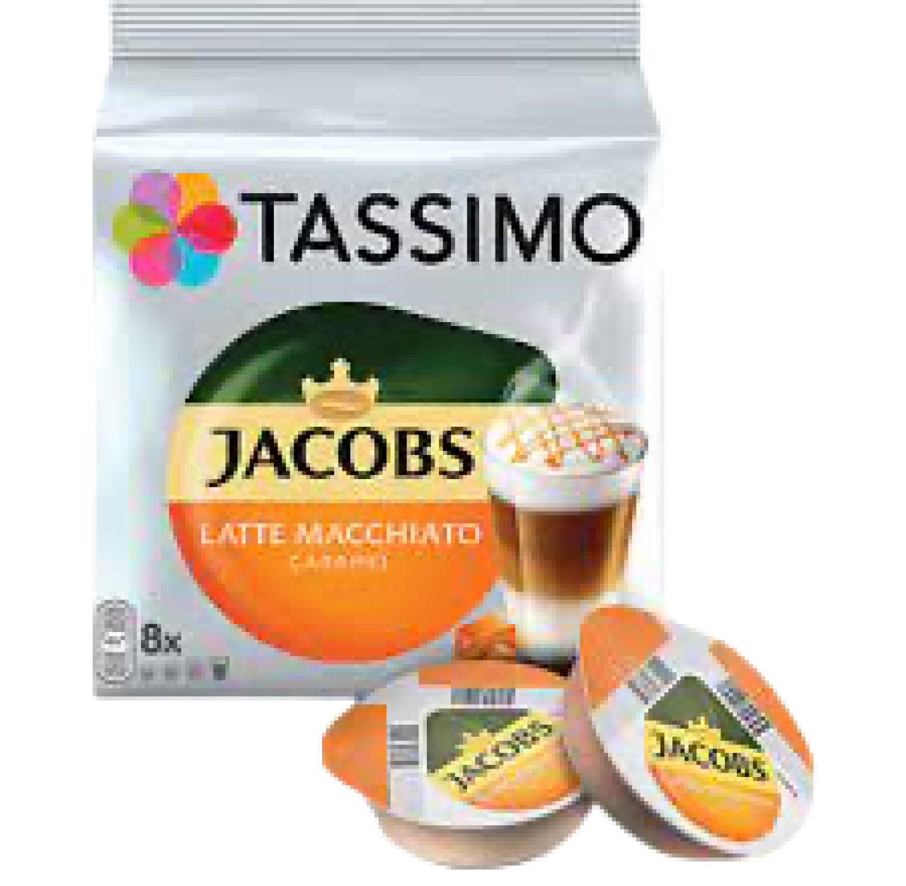 

Tassimo капсулы кофе Latte Macchiato Caramel - Тассимо Латте Карамель