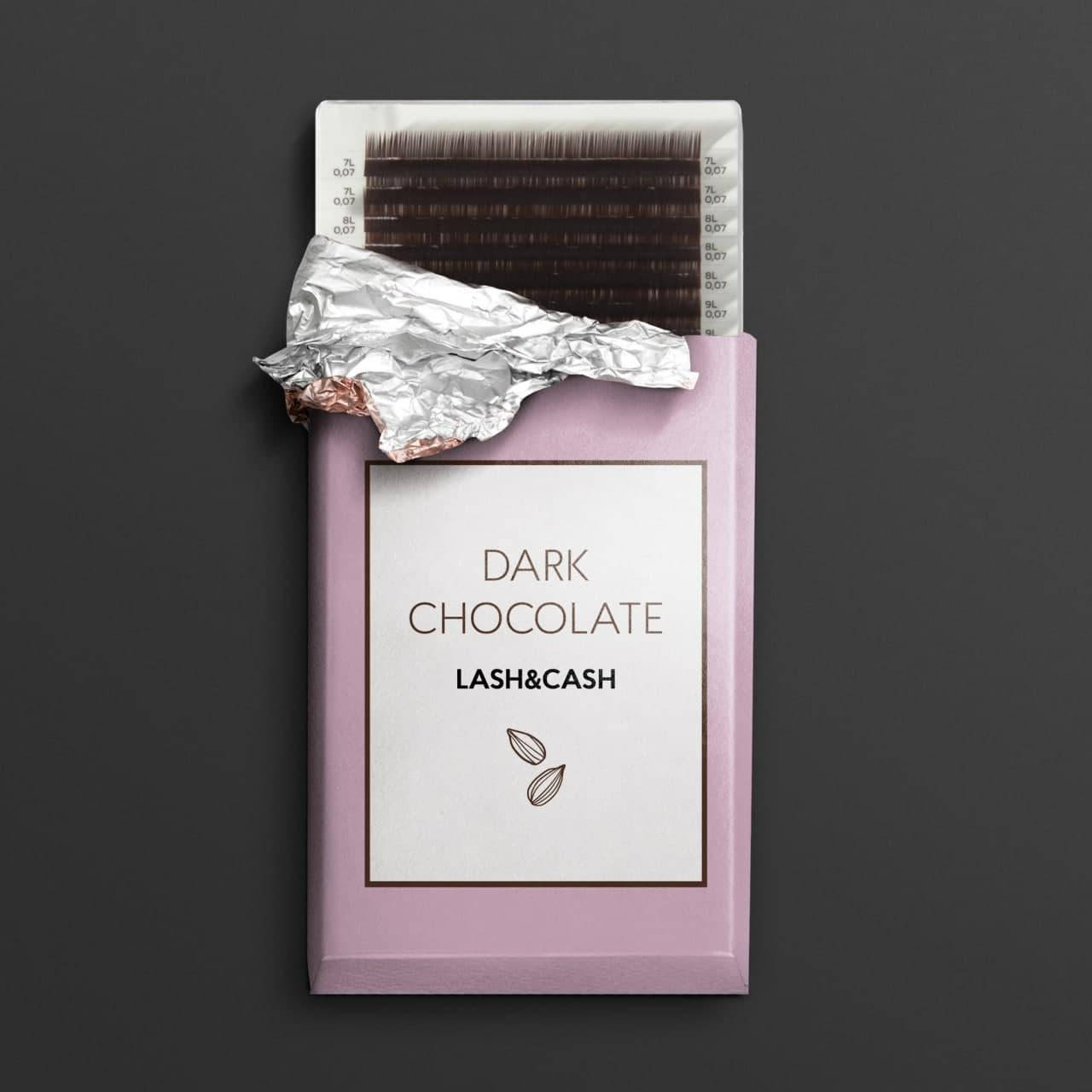 

Sculptor LASH&CASH Dark Brown (гіркий шоколад) мікс 7-13 мм М, 0.07