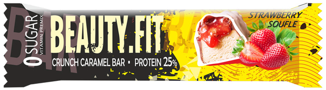 

Протеиновый батончик Beauty.Fit Crunch "Клубника в Белом Шоколаде" (60 грамм)