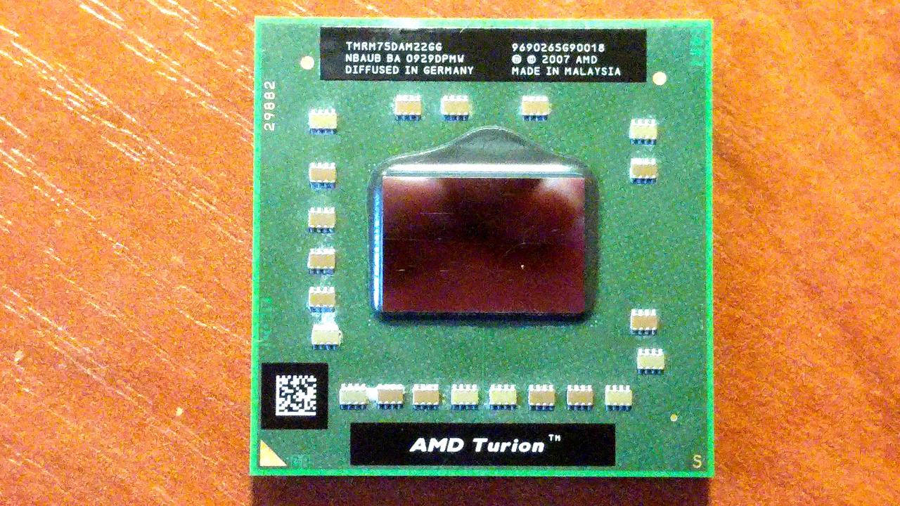 

Процессор AMD Turion 64 X2 RM-75 - TMRM75DAM22GG 2.20GHz