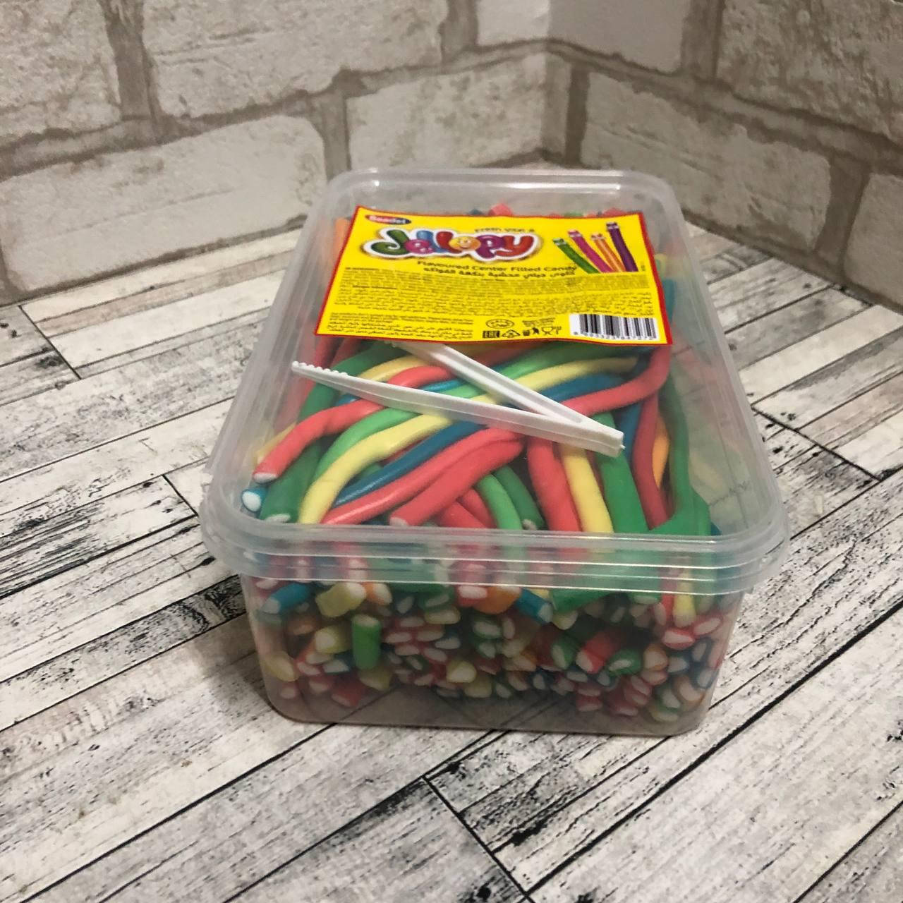 

Жевательный мармелад Jellopy Licorice палочки 150шт(1500г)