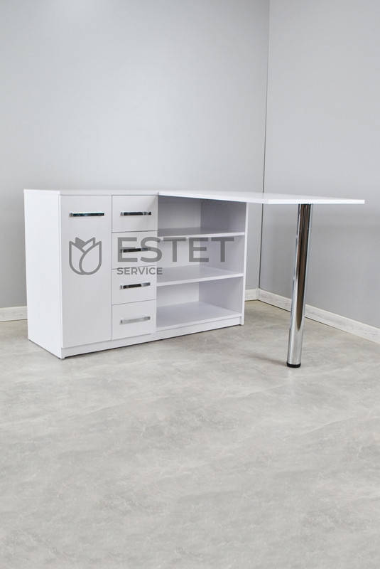 

Стол - трансформер для маникюра М134, Белый