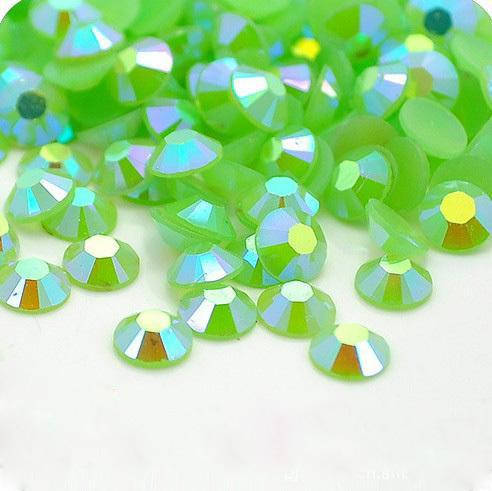 

Стразы Green Neon AB ss16(4мм).Цена за 100шт.