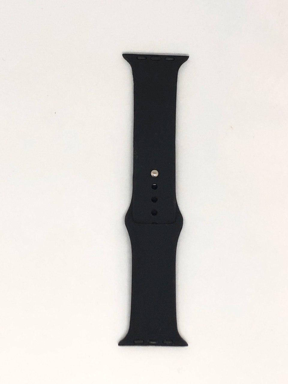 

Ремешок Apple watch "Черный №18" - 42/44/45 mm, длина S-M