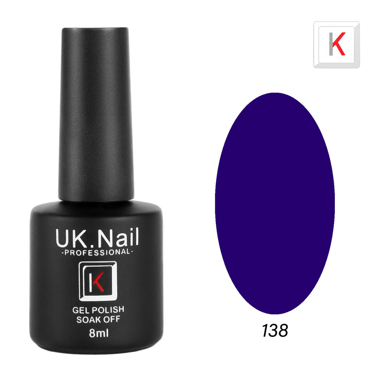 

Гель-лаки UK.Nail 8 мл, №138