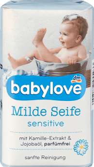 

Детское мыло BABYLOVE Seife sensitive 100г