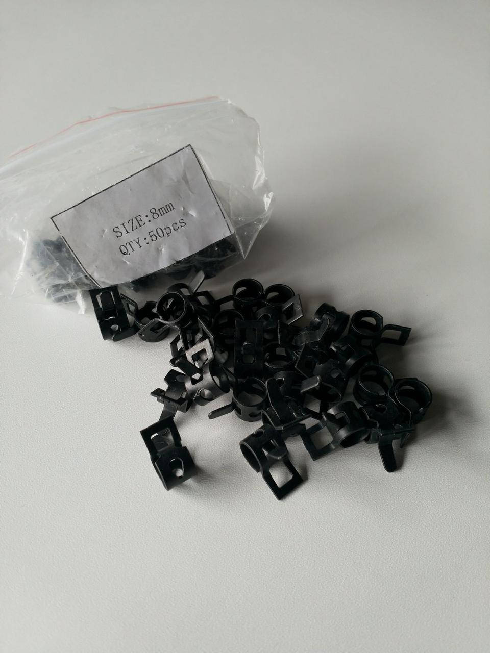 

Хомут пружинный самозажимной Д. 8 мм.