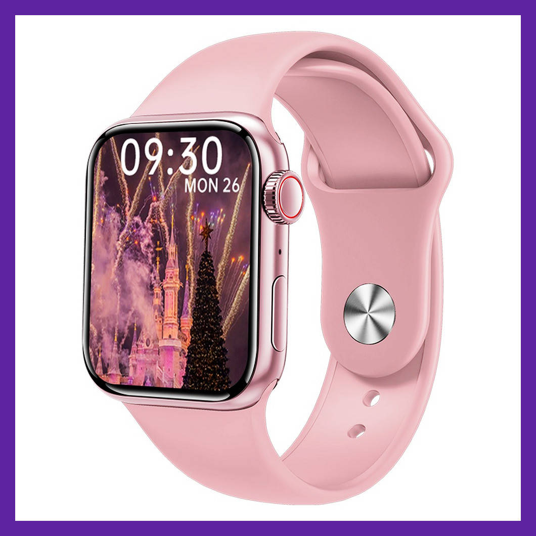 

Женские наручные часы SMART WATCH M16MINI ALL PINK Розовый Сенсорный экран Smart Watch