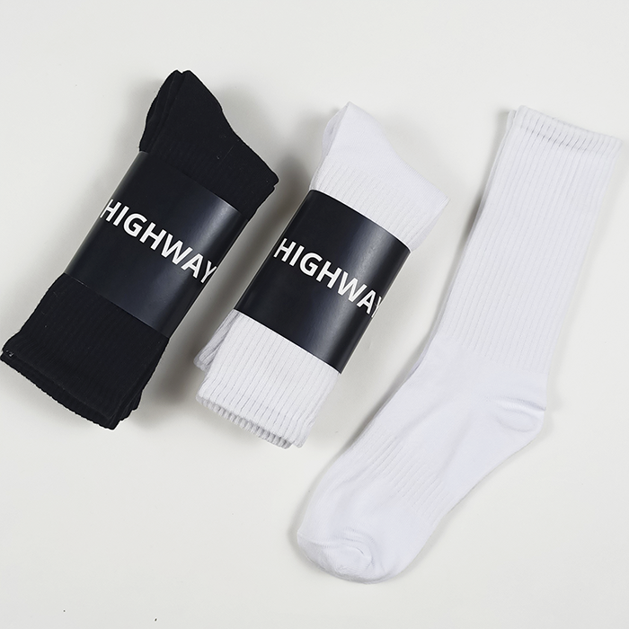 

HighWay Высокие белые носки високі білі шкарпетки