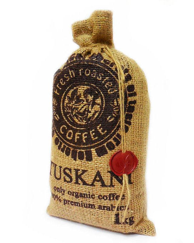 

Кофе в зернах Tuskani Organic, 1 кг (100% арабика)