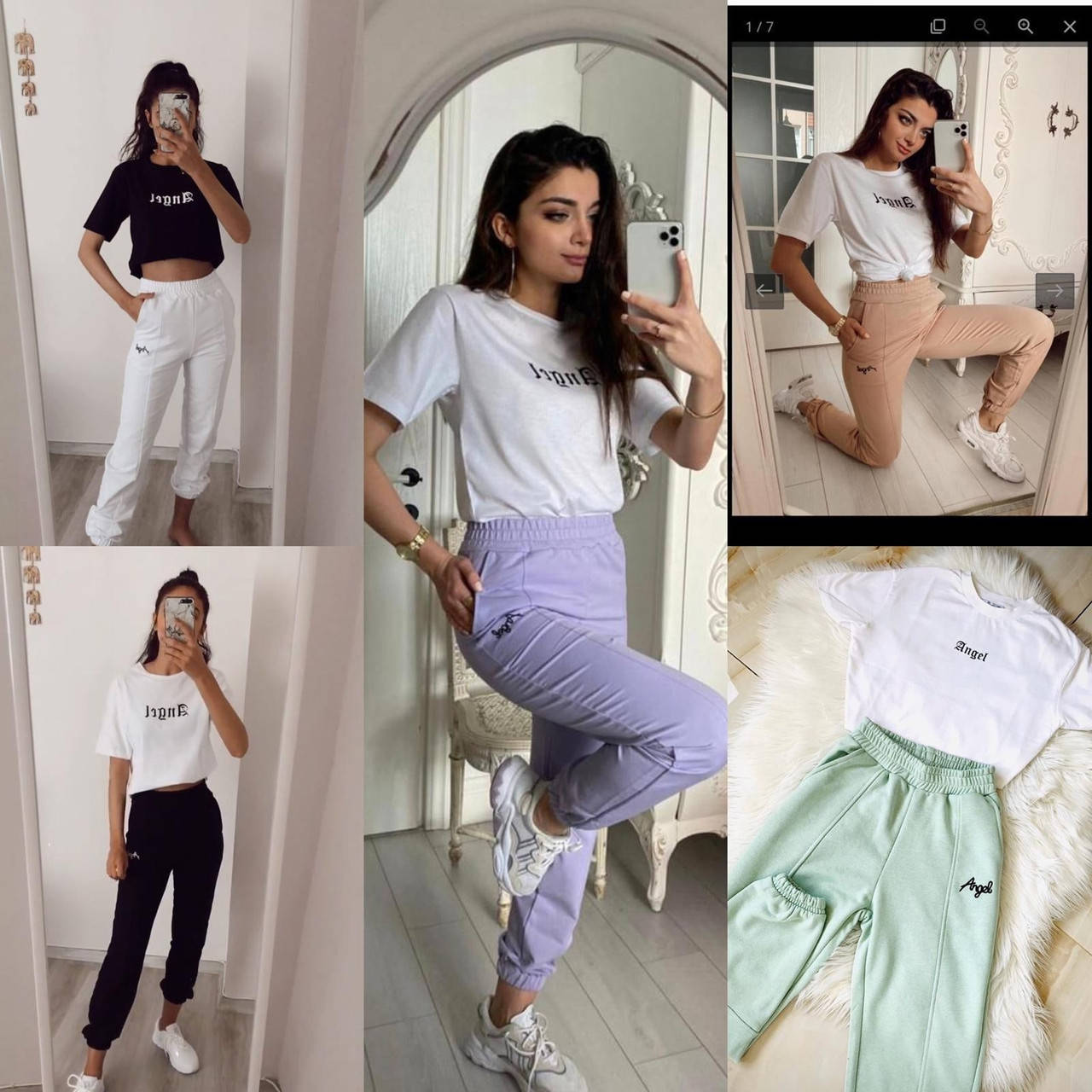 

Костюм женский спортивный Чёрный