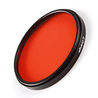 Цветной фильтр 52 мм оранжевый.